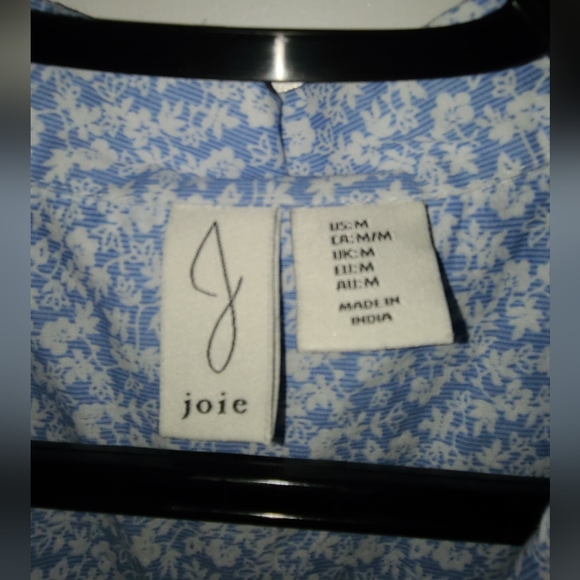 EUC Joie Blue and White Floral Dress - Picture 2 of 5